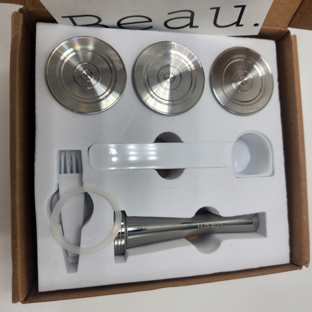 Beau Stainless Coffee Pods Tamper Set